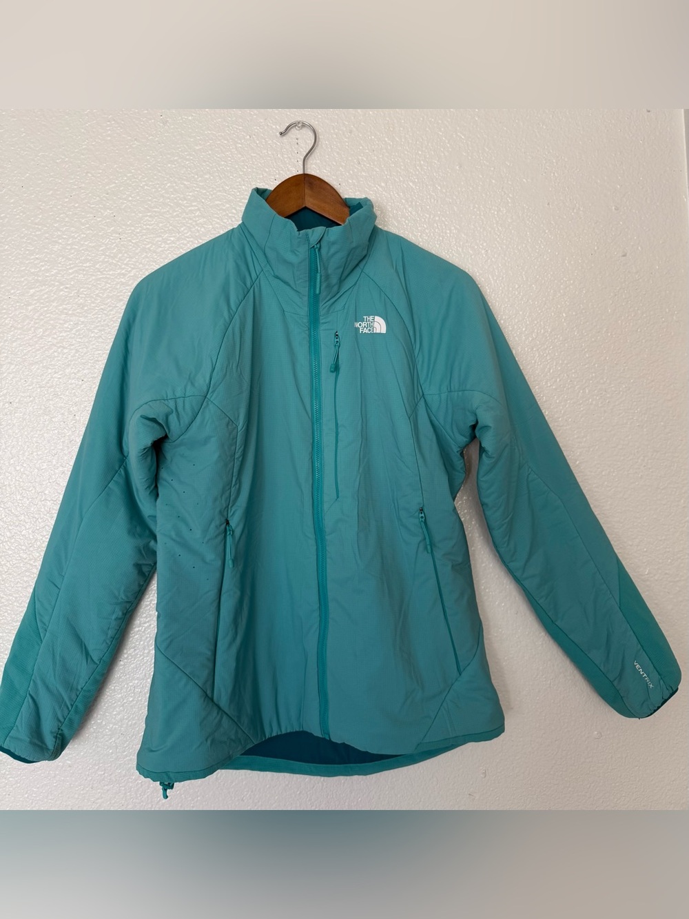 The North Face Women's Teal Ski-Snow Insulated ventrix Jacket size M